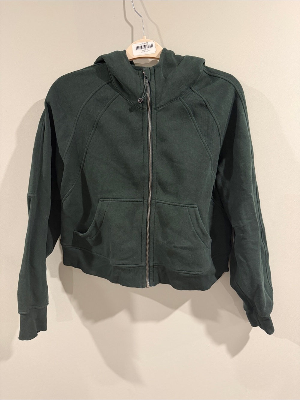 Lululemon Scuba Oversized Full-Zip Hoodie in Legacy Green, Size M/L NWT